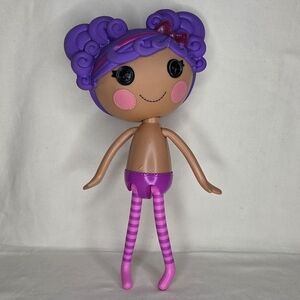 Lalaloopsy Purple and Pink Doll with Curly Hair